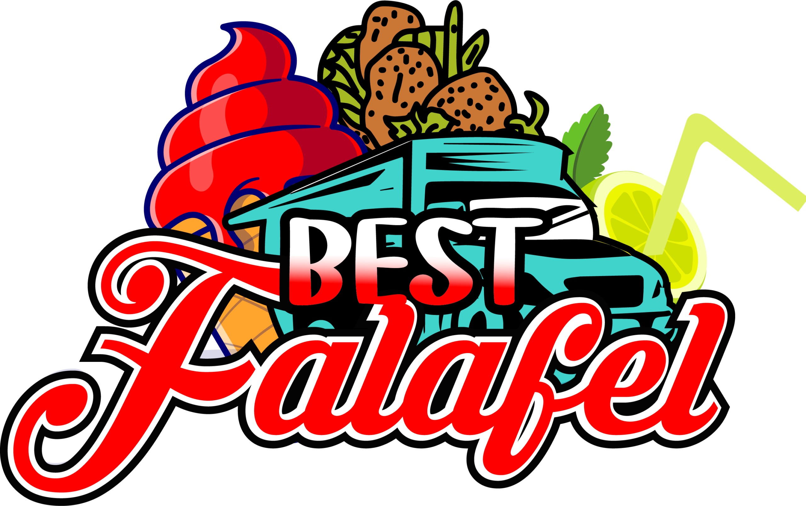 Logo Bestfalafel Trailer Bruchsal - Vegane Falafel